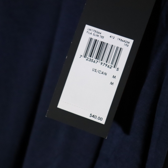 BRAND NEW FILA Slim Tee (T-Shirt) - Picture 6 of 7